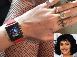 katy-perry-was-given-a-13500-gold-apple-watch-with-a-red-buckle-ahead-of-its-release